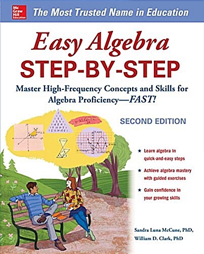 Easy Algebra Step-By-Step, Second Edition (Paperback, 2)