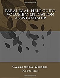 Paralegal Help Guide (Paperback)