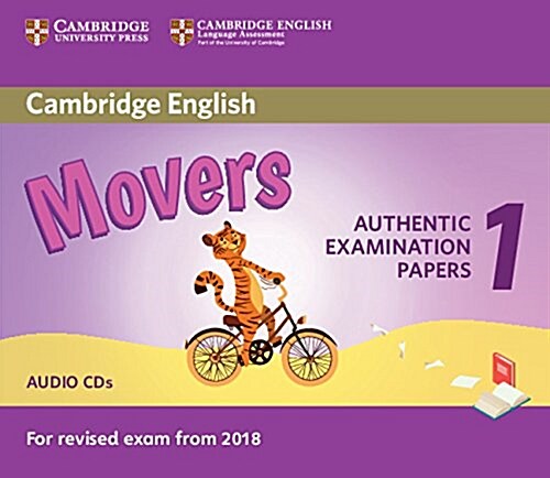 Cambridge English Movers 1 for Revised Exam from 2018 Audio CDs (2) : Authentic Examination Papers from Cambridge English Language Assessment (CD-Audio)