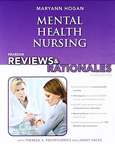 Pearson Reviews & Rationales: Mental Health Nursing with Nursing Reviews & Rationales Plus Nursing Reviews and Rationales Online -- Access Card Pa (Hardcover, 3)