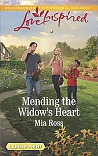 Mending the Widows Heart (Mass Market Paperback, Large Print)