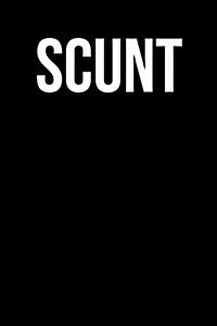Scunt: Blank Lined Journal (Paperback)