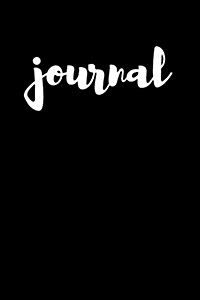 Journal: Blank Lined Journal (Paperback)