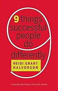 Nine Things Successful People Do Differently (Paperback)