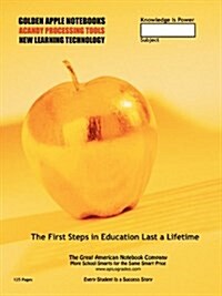 SMARTGRADES BRAIN POWER REVOLUTION GOLDEN APPLE School Notebooks with Study Skills How to Ace a Test! (125 Pages) SUPERSMART! Write Class Notes & Te (Paperback)