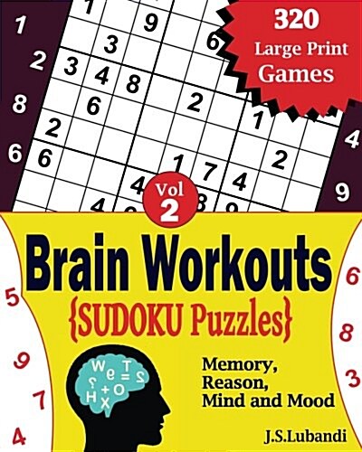 Brain Workouts Sudoku(numbered) Puzzles (Paperback)