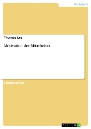 Motivation Der Mitarbeiter (Paperback)