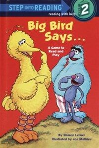 Big Bird Says (Library) - A Game to Read and Play