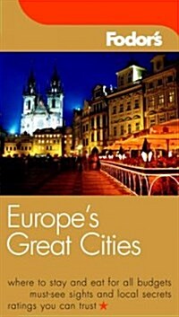 Fodors Europes Great Cities (Paperback, 5th)