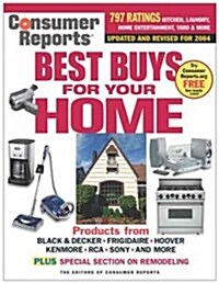Consumer Reports Best Buys for Your Home 2004 (Paperback)