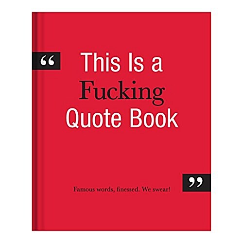 Fucking Quote Book (Paperback)