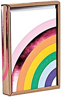 Over the Rainbow Luxe Foil Notecard Box (Other)