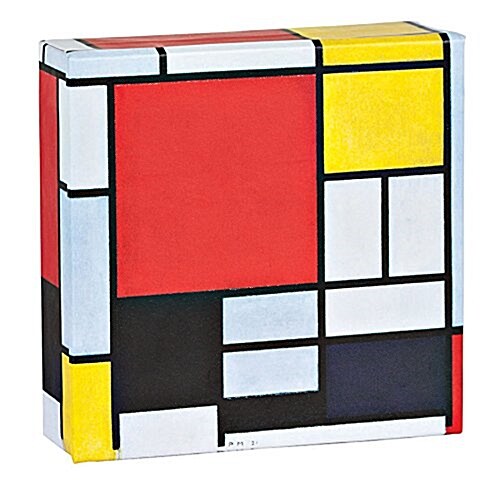 Piet Mondrian Mini Fliptop Notecard Box (Other)