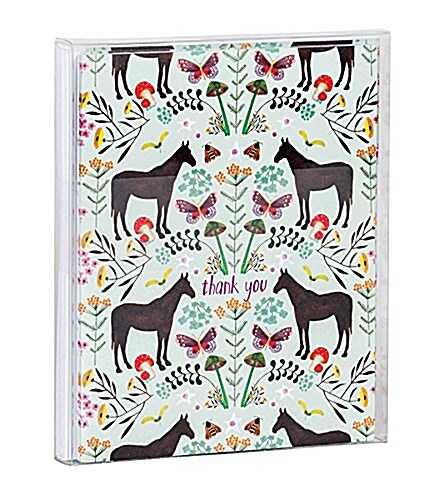 Magical Meadow Thank You Notecard Set (Other)