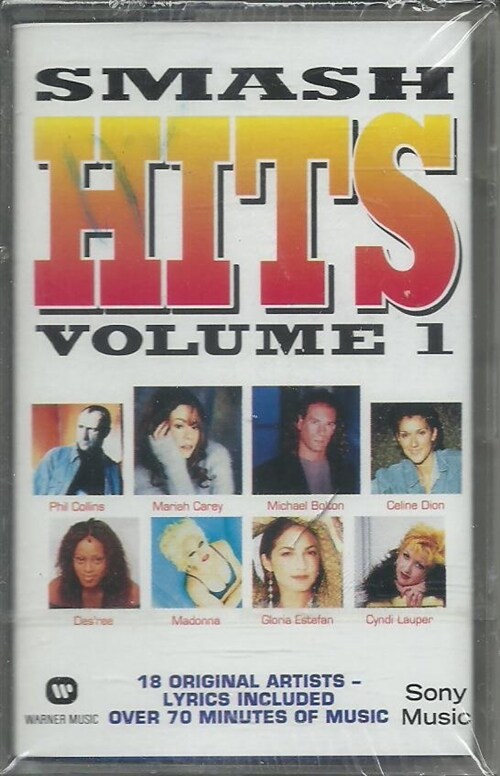 [중고] [카세트테이프] V.A - Smash Hits Volume 1