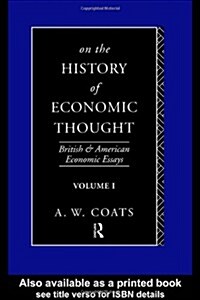 On the History of Economic Thought (Hardcover)