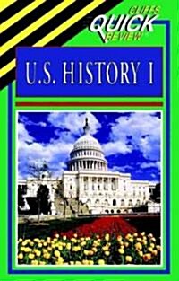 [중고] Cliffsquickreview United States History I (Paperback)