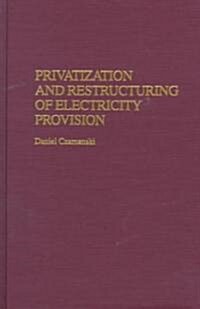 Privatization and Restructuring of Electricity Provision (Hardcover)