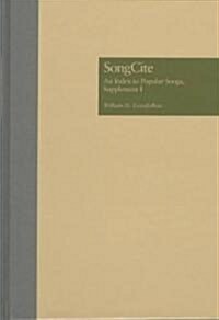 Songcite: An Index to Poular Songs, Supplement 1 (Hardcover)