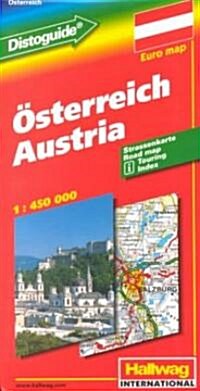 Rand McNally Hallwag Osterreich Austria (Map)