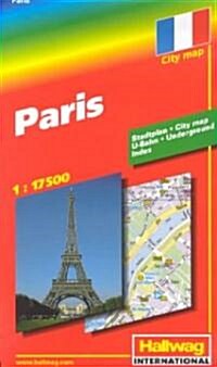 Rand McNally Hallwag Paris (Map)
