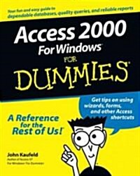 Access 2000 for Windows for Dummies (Paperback)