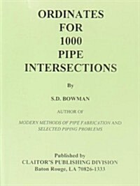 Ordinates for 1000 Pipe Intersections (Paperback)