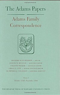 Adams Family Correspondence (Hardcover)