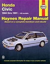 Honda Civic 1984-91 (Paperback)