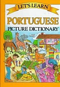 Lets Learn Portuguese Picture Dictionary (Hardcover)