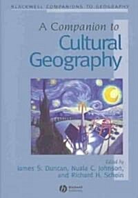 A Companion to Cultural Geography (Hardcover)