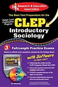 The Best Test Preparation for the Clep Introductory Sociology (Paperback, CD-ROM)