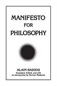 Manifesto for Philosophy (Paperback)