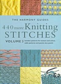 440 More Knitting Stitches (Paperback)