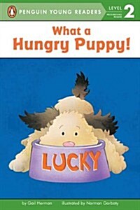 [중고] What a Hungry Puppy! (Paperback)