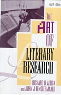 The Art of Literary Research (Hardcover, 4)