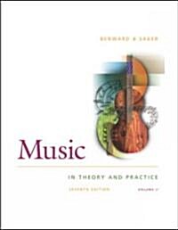 Music in Theory and Practice (Paperback, Compact Disc, 7th)