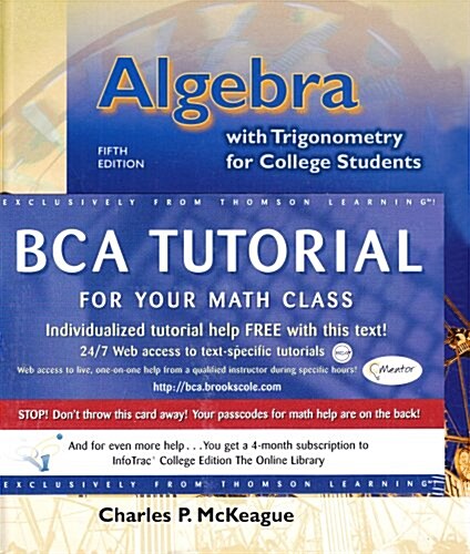 Algebra With Trigonometry for College Students With Make the Grade, and Infotrac (Hardcover, CD-ROM, 5th)
