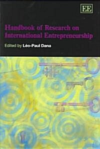 Handbook of Research on International Entrepreneurship (Hardcover)