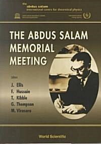 The Abdus Salam Memorial Meeting (Hardcover)