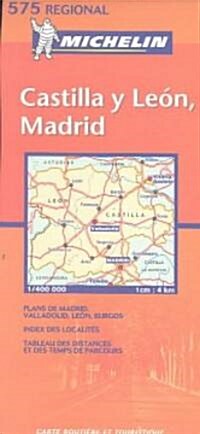 Michelin Castilla Y Leon Madrid (Map, FOL)