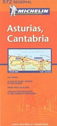 Michelin Asturias Cantabria (Map, FOL)