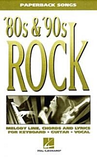 80s & 90s Rock (Paperback)