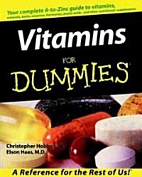 Vitamins for Dummies (Paperback)