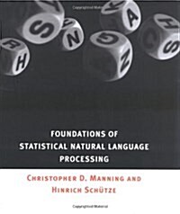 [중고] Foundations of Statistical Natural Language Processing (Hardcover)