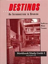 Destinos (Paperback, Workbook)