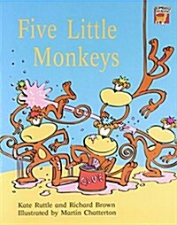 [중고] Five Little Monkeys (Paperback)