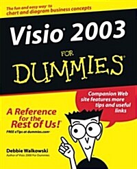 VISIO 2003 for Dummies (Paperback)