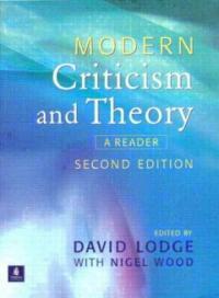 Modern criticism and theory : a reader 2nd ed