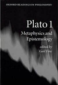 Plato 1 : Metaphysics and Epistemology (Paperback)